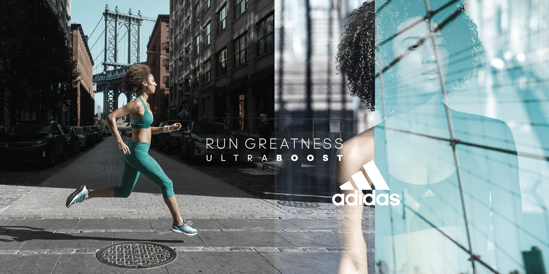 adidas SS16 全球品牌视觉：城市跑步、青绿运动穿搭与 ULTRABOOST