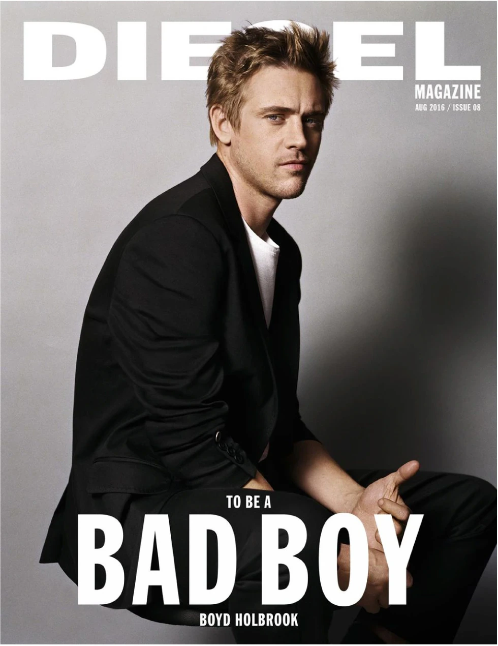DIESEL MAGAZINE 原封面：波伊德·霍布鲁克，TO BE A BAD BOY